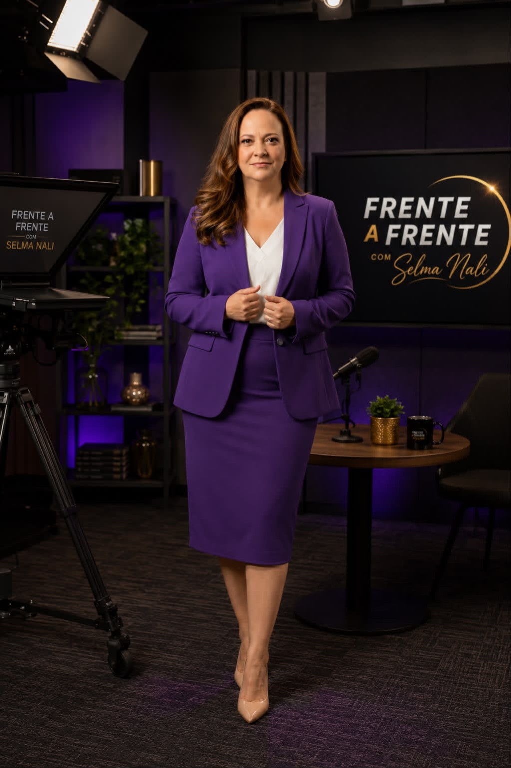 Dra. Selma Nali no programa Frente a Frente