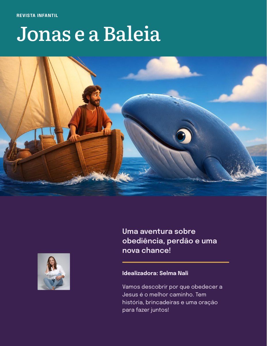 Capa de Jonas e a Baleia
