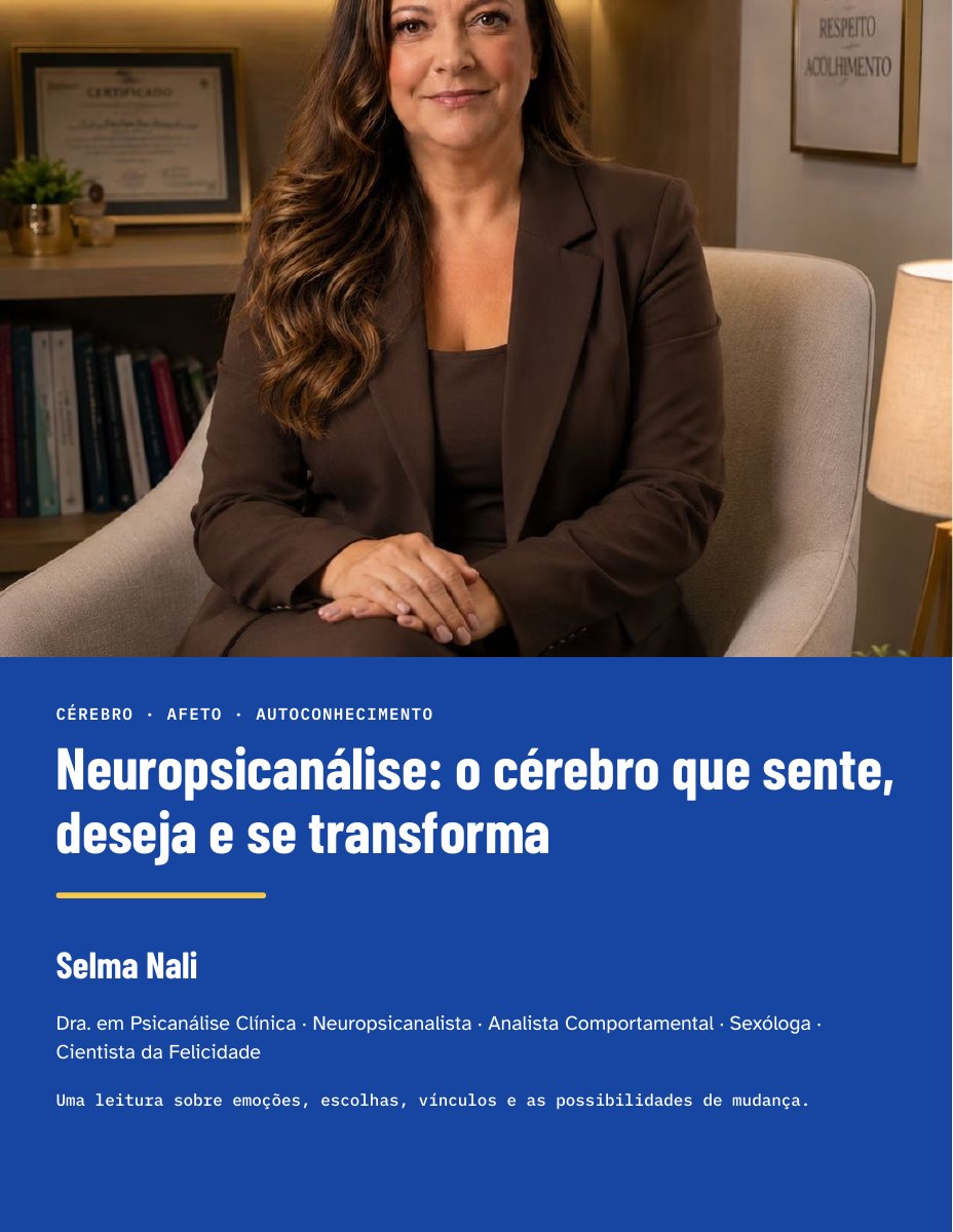 Capa de Neuropsicanálise
