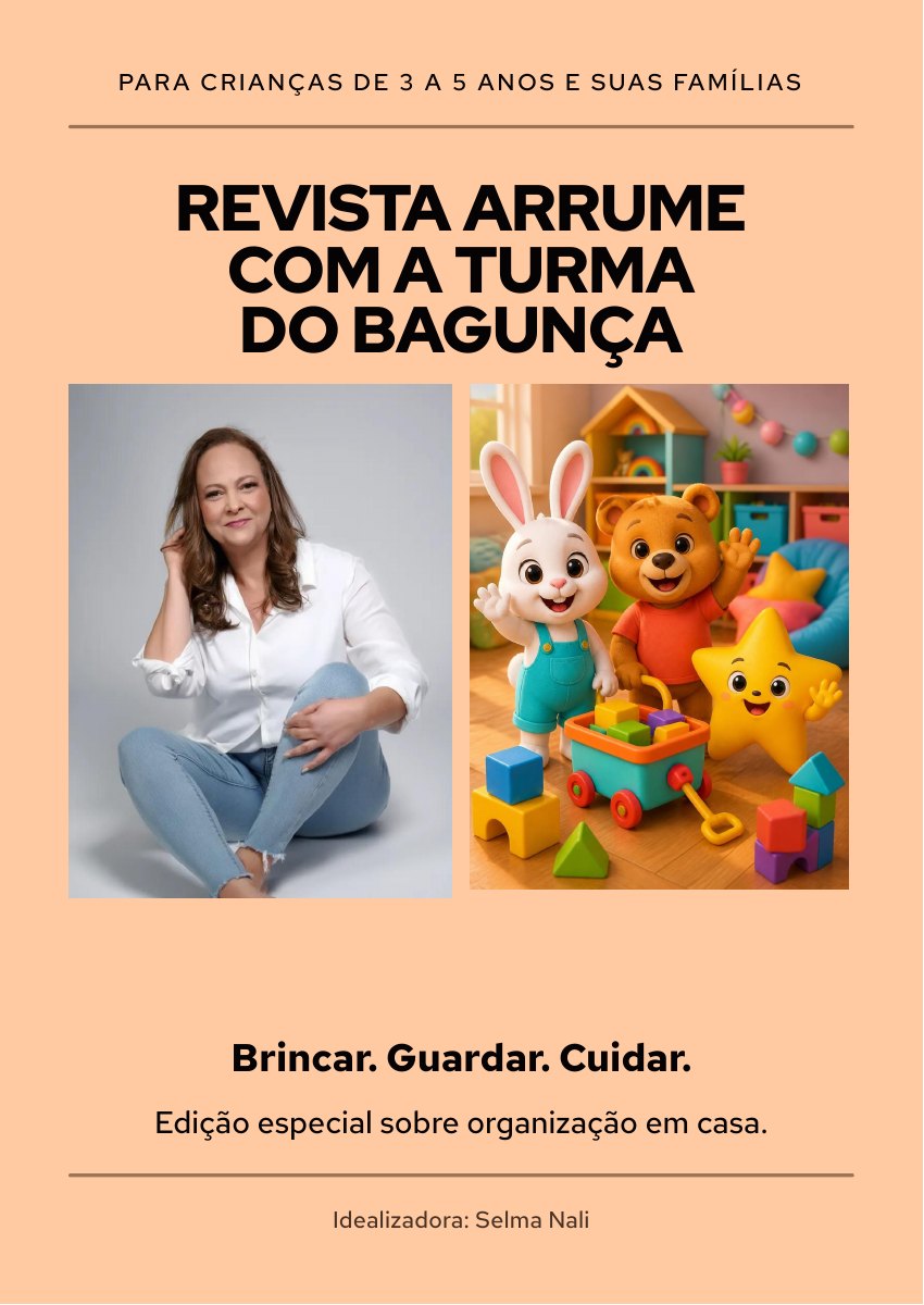 Capa de Arrume com a Turma do Bagunça