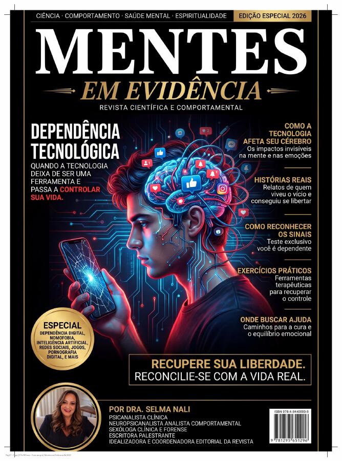 Capa de Mentes em Evidência - Edição Especial 2026
