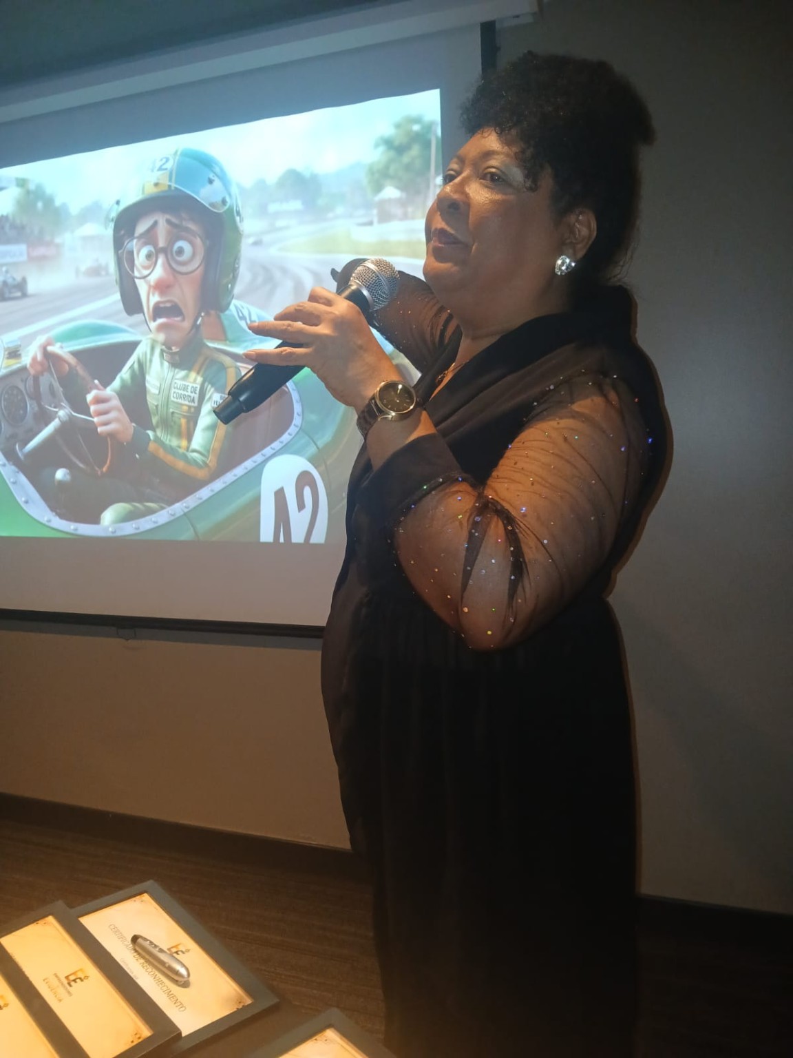 Palestra sobre escolhas, coragem e transformação