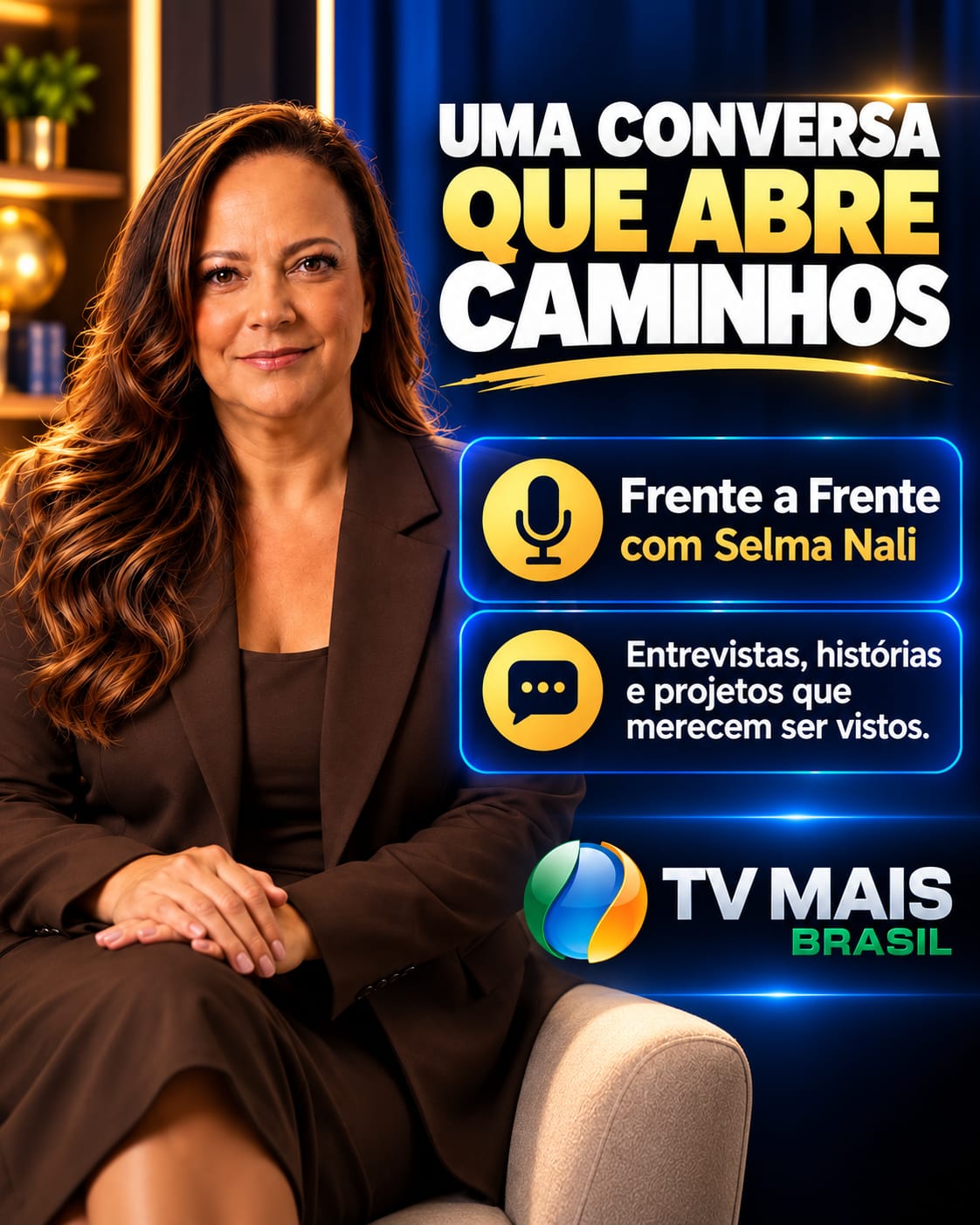 Frente a Frente com Selma Nali — uma conversa que abre caminhos